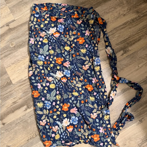 Rifle Paper Co x Summersalt Floral Wrap Sarong - Picture 2 of 2